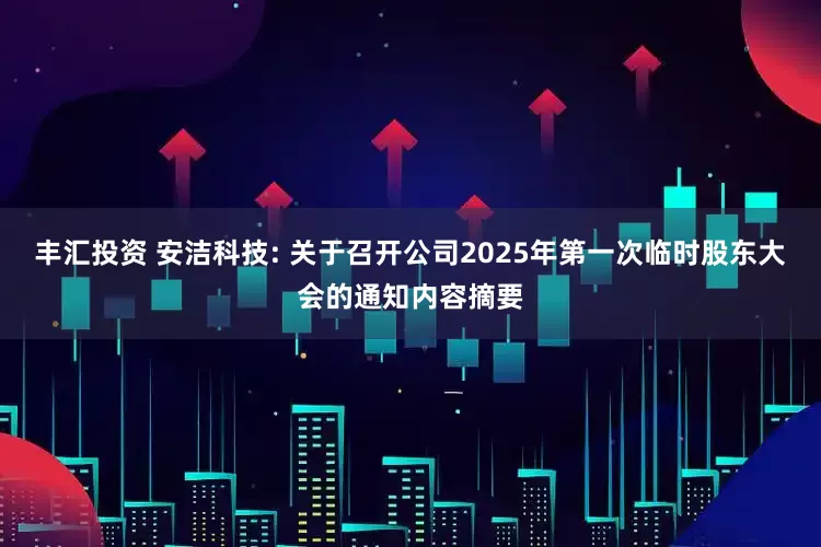 丰汇投资 安洁科技: 关于召开公司2025年第一次临时股东大会的通知内容摘要