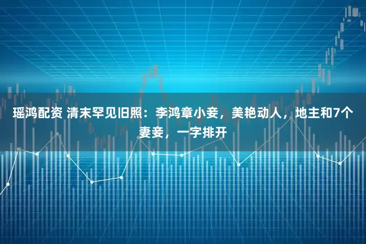 瑶鸿配资 清末罕见旧照：李鸿章小妾，美艳动人，地主和7个妻妾，一字排开